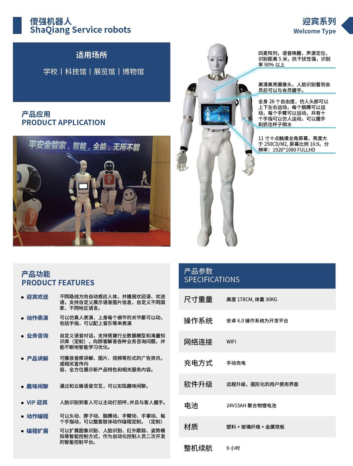 傻強機器人產品介紹